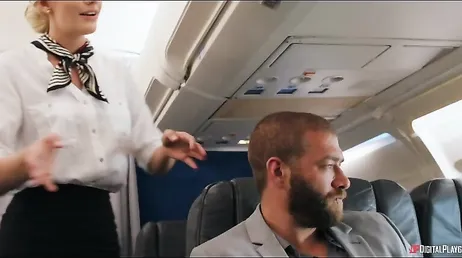 Deze passagier was enthousiast toen hij de cockpit zag: wat een aardige stewardess!