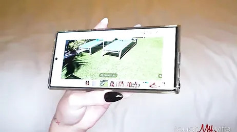 Fulfilling her fantasy of trying a black cock thanks to her boyfriend...!!