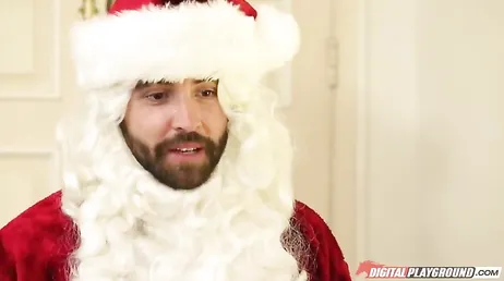 Le Père Noël voulait leur faire une surprise et les a surpris ensemble au lit... !!