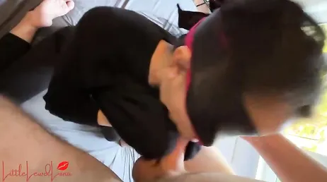 Uma maravilhosa mamada amadora em POV, graças à sua linda e submissa namorada.