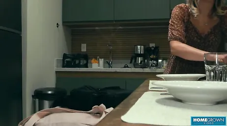 He masturbates while watching his roommate have sex with her boyfriend.