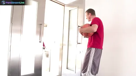 Lisa Ann deflowers her horny nephew in his own home