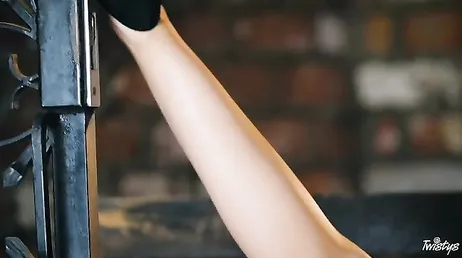 Kimmy Granger is left alone to really destroy her pussy